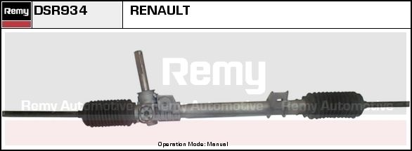 DELCO REMY Рулевой механизм DSR947L